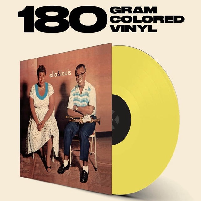 Ella & Louis LP Limited Edition Color vinyl, Import, Remastered. Ella Fitzgerald & Louis Armstrong 180G