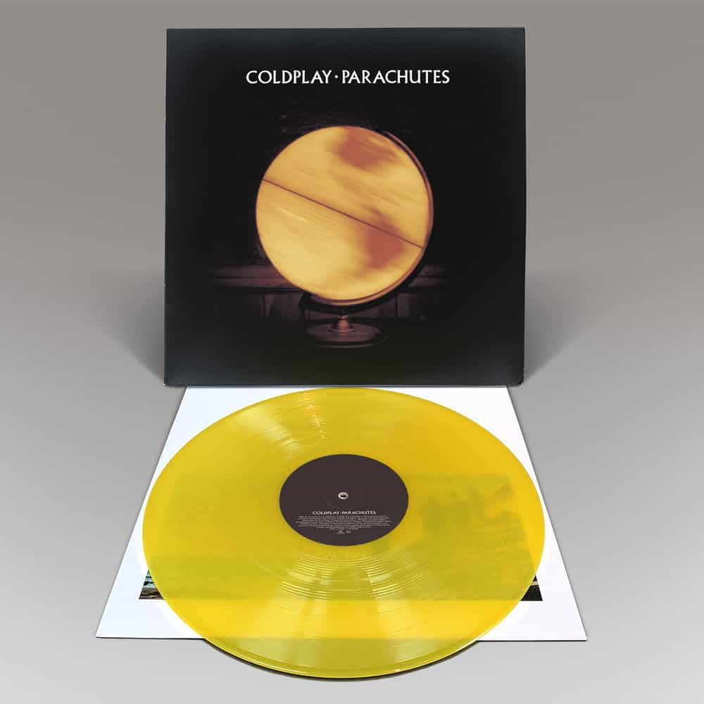 Coldplay - Parachutes LP, Yellow Vinyl, Brand New, 20th Anniversary