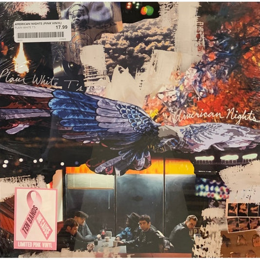 Plain White T's - American Nights, Pink Color Vinyl, LP, Brand New