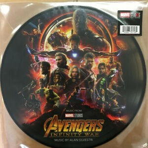Avengers Infinity War LP, Brand New, Music By Alan Silvestri