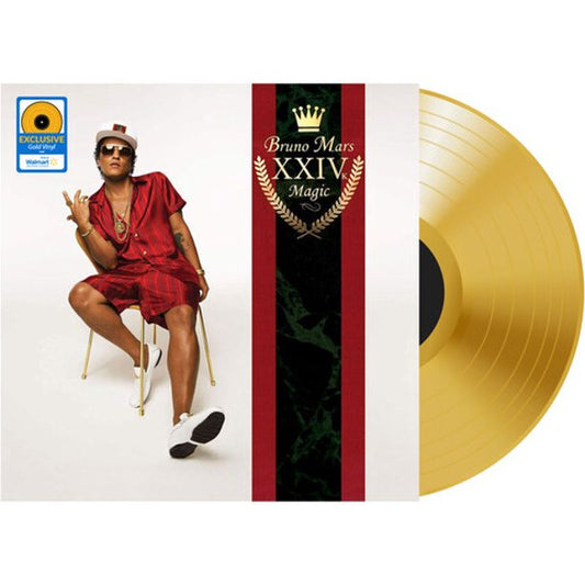Bruno Mars - 24k Magic LP VINYL Limited Edition Gold Colour