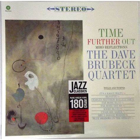 The Dave Brubeck Quartet - Time Further Out Miro Reflections LP, Brand New