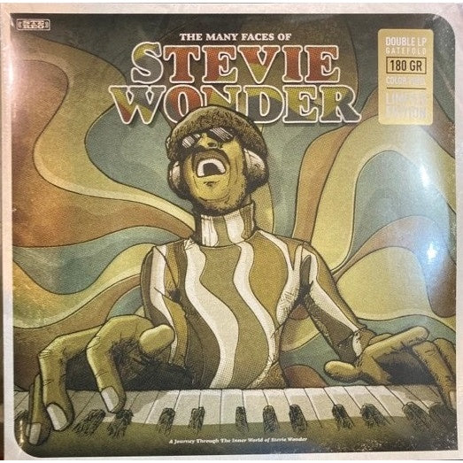 Stevie Wonder / Various – The Many Faces Of Stevie Wonder LP VINYL Double GATEFOLD Colour LIMITED EDITION