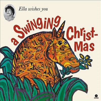 Ella Fitzgerald - Ella Wishes You A Swinging Christmas LP, Brand New, White Colour, Waxtime