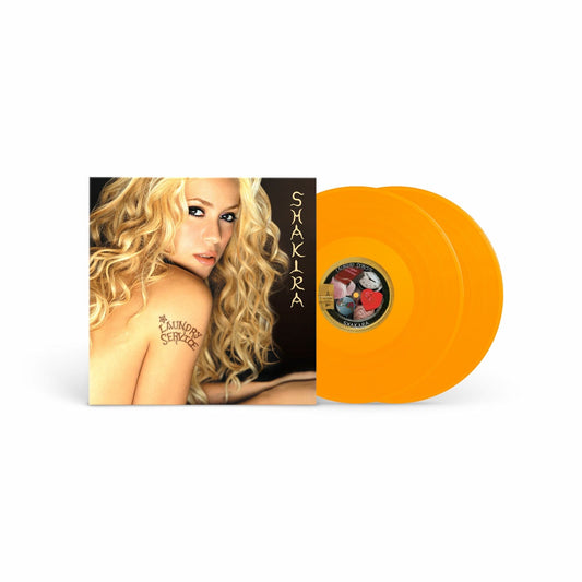 Shakira - Laundry Service VINYL 20th Anniversary Double LP, Opaque Yellow Vinyl