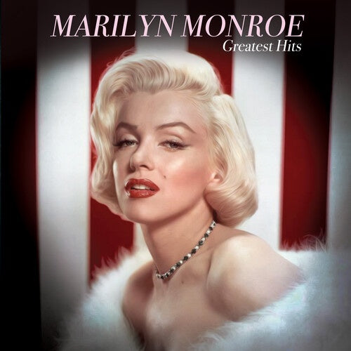 Marilyn Monroe - Greatest Hits LP VINYL Limited Edition Pink White Splatter COLOURED