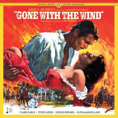 OST - Gone With The WInd, 180 Gram, High-Definition Premium Virgin Vinyl Pressing For Super Fidelity, LP Brand New