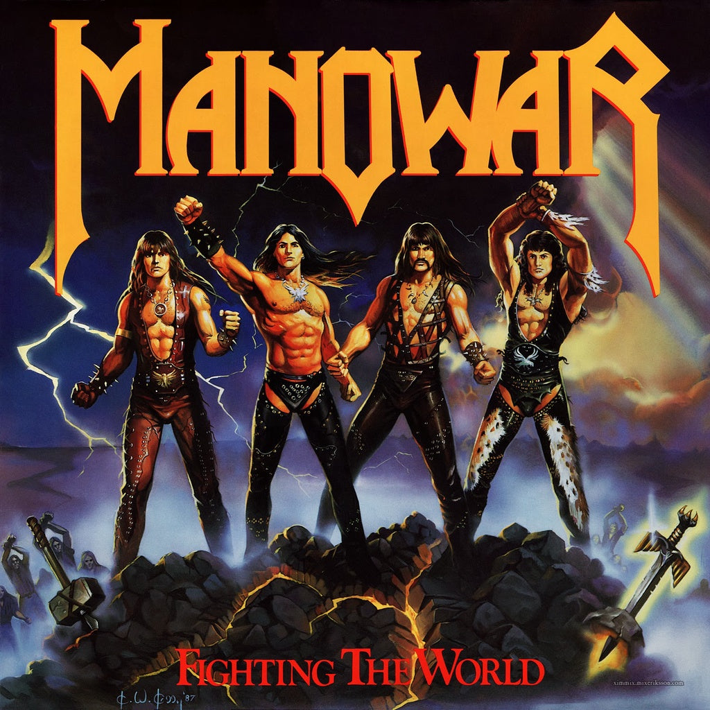 Manowar - Fighting The World, LP, Brand New