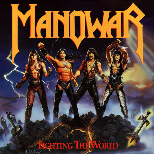 Manowar - Fighting The World, LP, Brand New