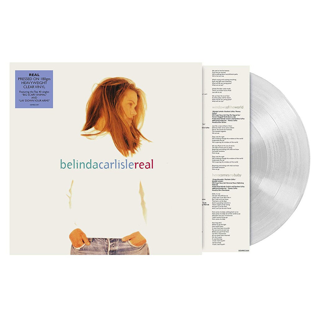 Belinda Carlisle - Real, LP, Clear Color Vinyl, Brand New