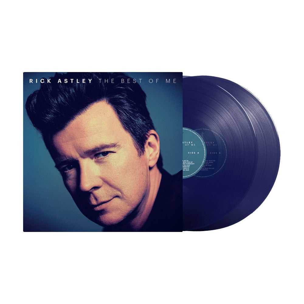Rick Astley - Best of Me LP, Brand New, Blue Vinyl, Limited Edition