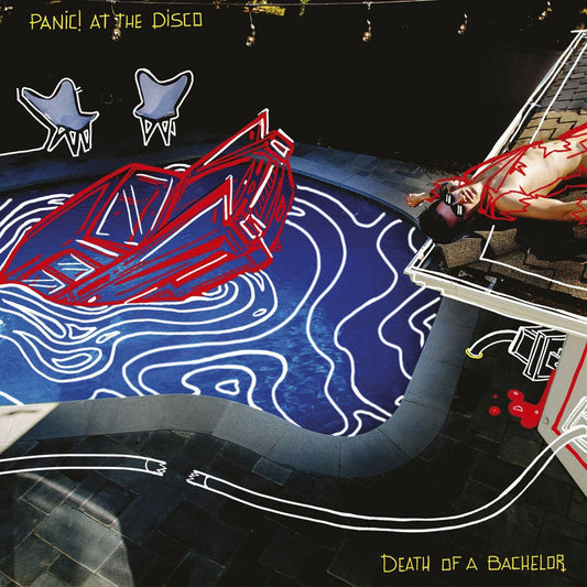 Panic At The Disco - Death Of A Bachelor, Silver Color Vinyl, LP, Brand New