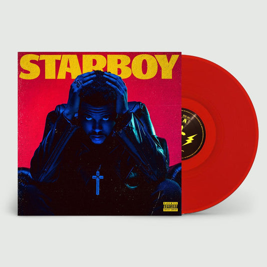 The Weeknd - Starboy LP, Brand New, Translucent Red Vinyl, Lana Del Rey, Daft Punk, Kendrick Lamar
