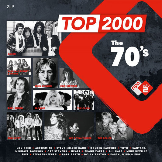 VARIOUS ARTISTS TOP 2000 - THE 70'S Double 2x VINYL LP BRAND NEW SEALED