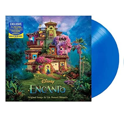 OST - Disney Encanto Original Songs By Lin Manuel Miranda, Cobart Blue color Vinyl, LP, Brand New