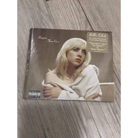 Billie Eilish - Happier Than Ever CD, Brand New, Explicit, 16 songs