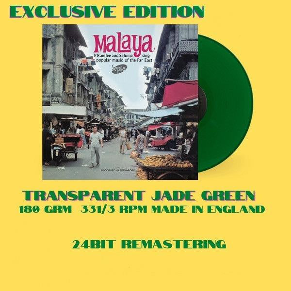 P. Ramlee & Saloma – Malaya : Sing Popular Music Of The Far East, Jade Green Color Vinyl, LP, Brand New