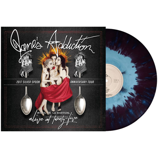 Jane's Addiction - Alive At Twenty-Five - Ritual de lo Habitual Live LP, Purple & Blue Haze Vinyl, Brand New