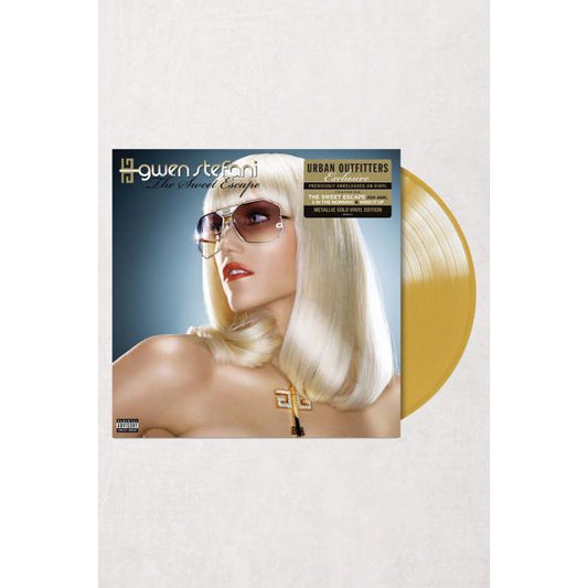 Gwen Stefani - The Sweet Escape Limited LP, Urband Outfitters Exclusive, Metallic Gold Vinyl, Brand New