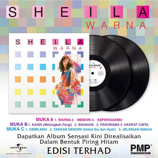 Sheila Majid - Warna, 2LP, Gatefold, Brand New