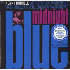 Kenny Burrell – Midnight Blue LP VINYL with Stanley Turrentine, Major Holley Jr, Bill English, Ray Barretto JAZZ 180g