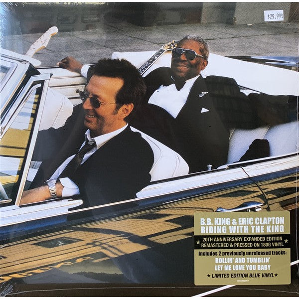 B.B. King & Eric Clapton - Riding With The King LP, Brand New