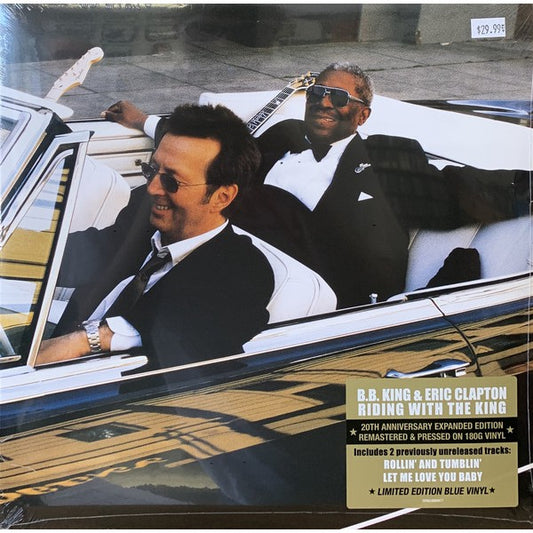 B.B. King & Eric Clapton - Riding With The King LP, Brand New