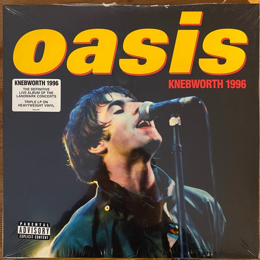 Oasis - Knebworth 1996, Heavyweight vinyl, 3LP Brand New