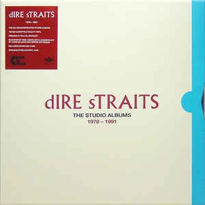 Dire Straits Studio Albums Collection 1978 - 1991 Box Set Collection LP, Brand New