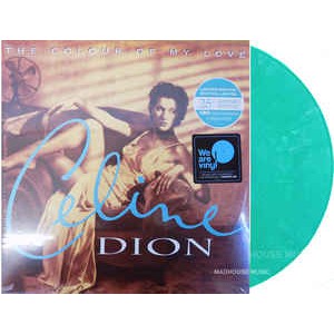 Celine Dion - The Colour Of My Love LP, Brand New, Limited Edition Turquoise Colour