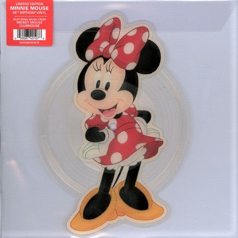 Minnie Mouse – Minnie Mouse 90th Birthday Vinyl 7" Inch, Shape, Single, Picture Disc
