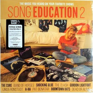 Various – Song Education 2 LP VINYL Compilation The Cure, The Clash, a-Ha, Boomtown Rats etc