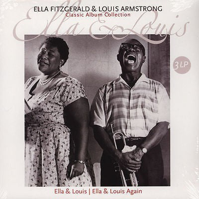 Ella Fitzgerald & Louis Armstrong Again. Classic Album Collection 3x LP Triple LP VINYL RECORD New Sealed