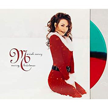 Mariah Carey - Merry Christmas LP, Translucent Red & Green Vinyl, Brand New