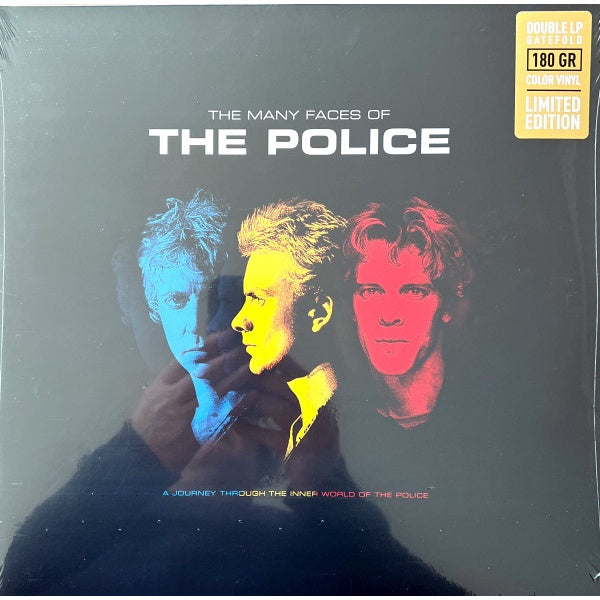 The Many Faces Of The Police - A Journey Through Inner World Of The Police, 180 GR, Colour Vinyl, 2LP Brand New