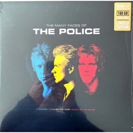 The Many Faces Of The Police - A Journey Through Inner World Of The Police, 180 GR, Colour Vinyl, 2LP Brand New