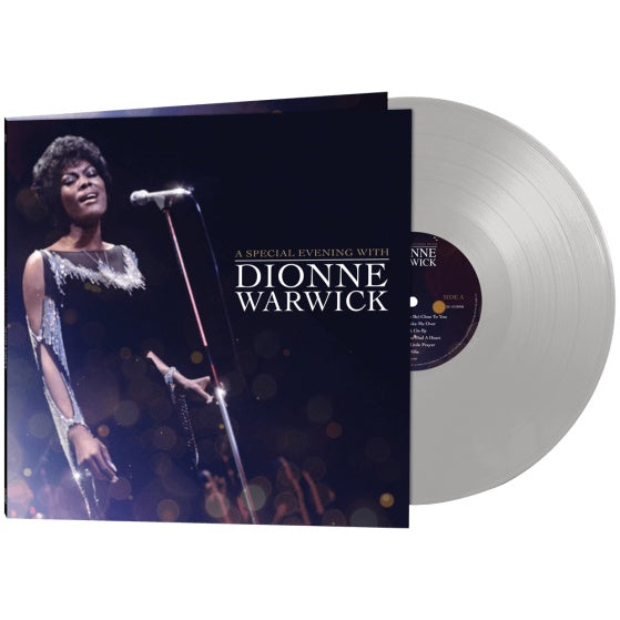 Dionne Warwick - A Special Evening With LP VINYL New Sealed Import LIVE At Syracuse Jazz Festival SILVER Colored Vinyl
