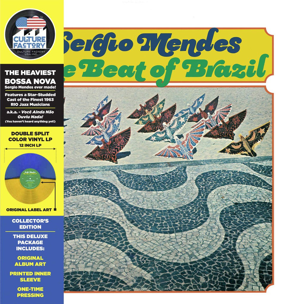 Sergio Mendes - The Beat of Brazil LP, Brand New