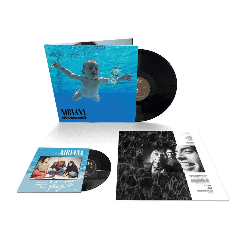 Nirvana - Nevermind, LP, 30th Anniversary, LIMITED EDITION + 7 Inch, 180G, Premium Gatefold Jacket