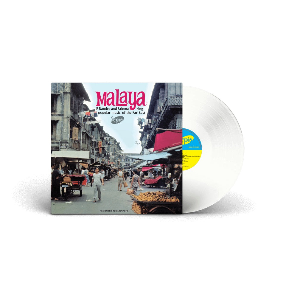 P. Ramlee & Saloma – Malaya : Sing Popular Music Of The Far East, Clear Color Vinyl, LP, Brand New