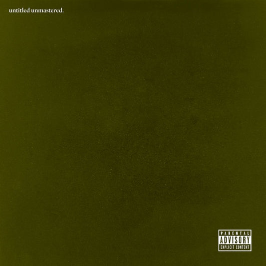 Kendrick Lamar - Untitled Unmastered. LP Vinyl New Sealed.