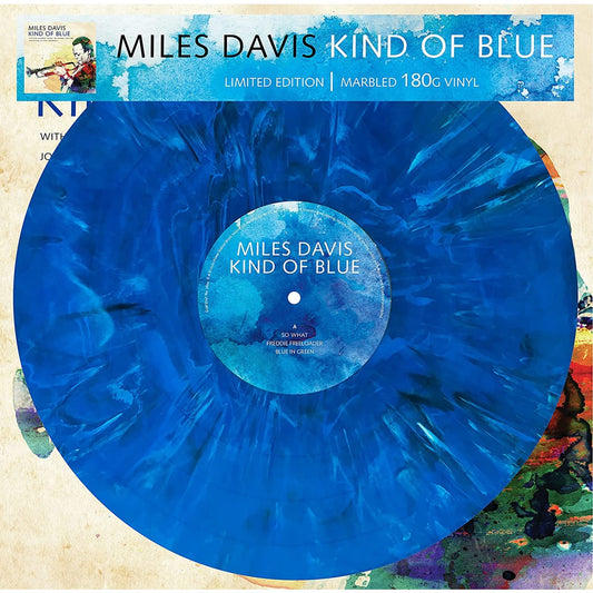 Miles Davis - Kind Of Blue Blue LP LIMITED EDITION Marble Blue 180G Vinyl