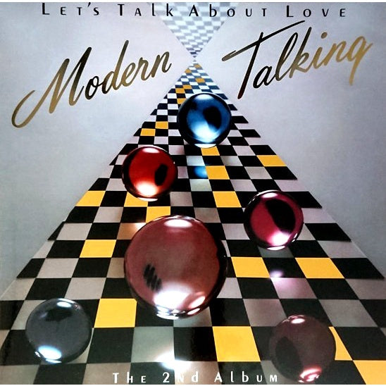 Modern Talking – Let's Talk About Love - The 2nd Album, Black Color Vinyl, LP, Brand New
