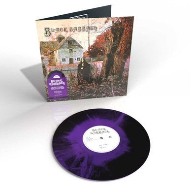 Black Sabbath - Black Sabbath, LP, Purple and Black Splatter Color Vinyl, Brand New