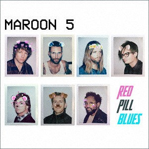 Maroon 5 - Red Pill Blues LP Brand New, double lp blue and red colour, Cardi B duet