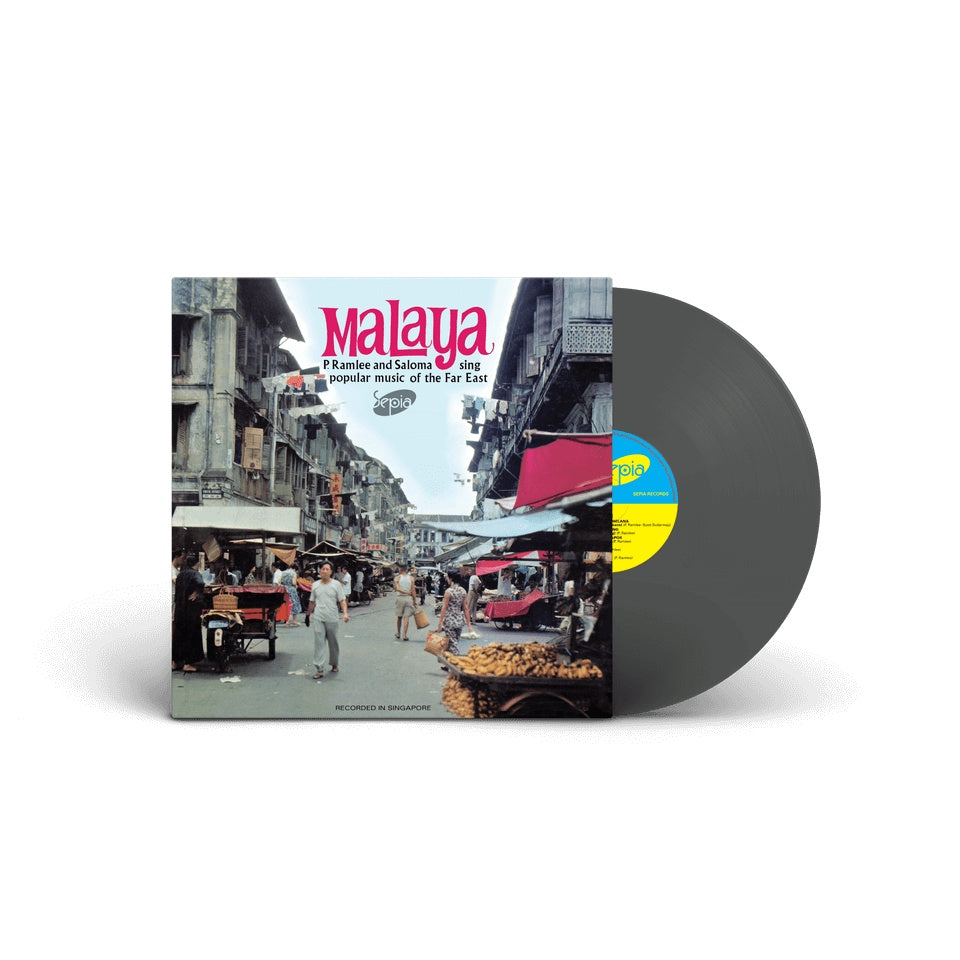 P. Ramlee & Saloma – Malaya : Sing Popular Music Of The Far East, Ash Grey Color Vinyl, LP, Brand New