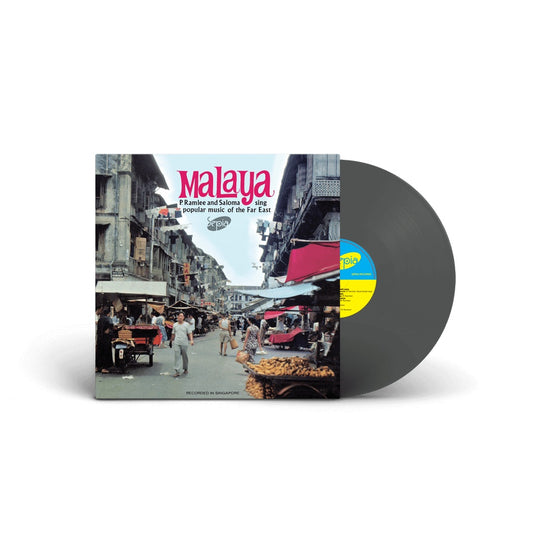 P. Ramlee & Saloma – Malaya : Sing Popular Music Of The Far East, Ash Grey Color Vinyl, LP, Brand New