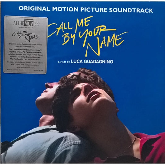 OST - Call Me By Your Name - Various Artist, 180 gram Audiophile vinyl, 2LP Gatefold Brand New
