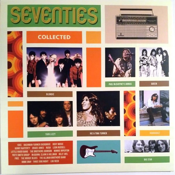 Seventies Collected - Various Artist, 180 Gram Audiophile Vinyl, 2LP, Brand New