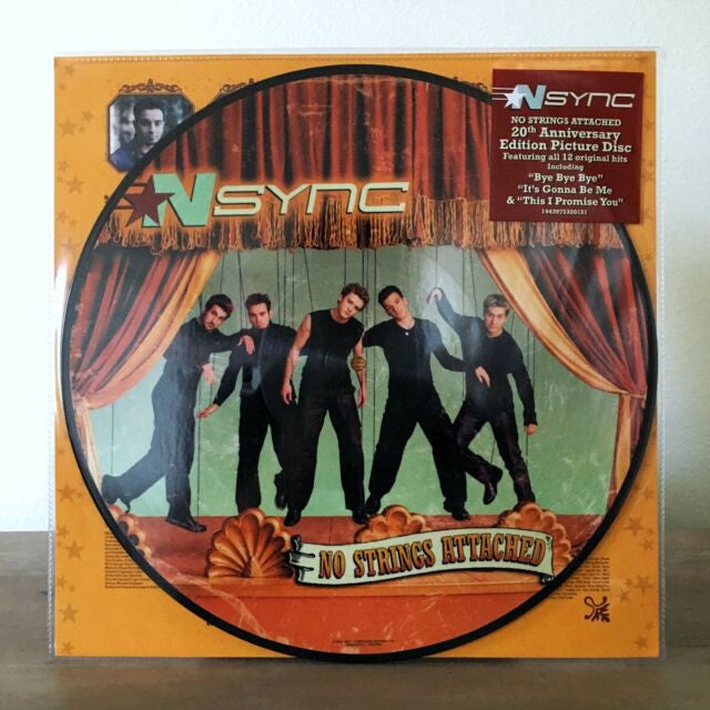Nsync-No String Attached, LP, Brand New, 20th Anniversary Edition Picture Disc N’Sync